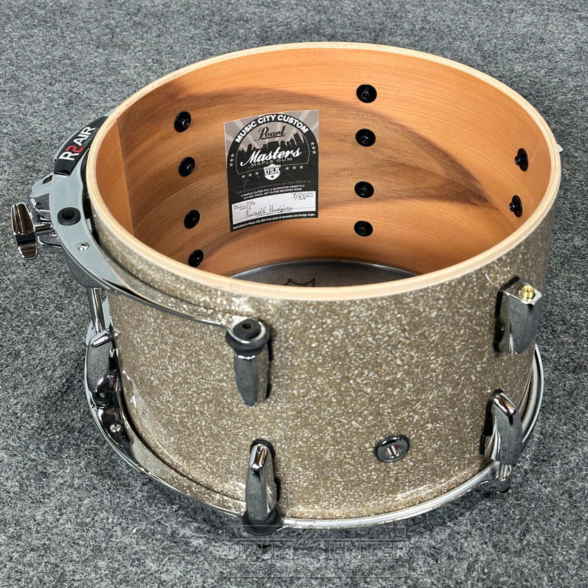 Pearl Masters Maple/Gum 3pc Drum Set 20/12/16 Diamond Glitter - Drum Center Of Portsmouth