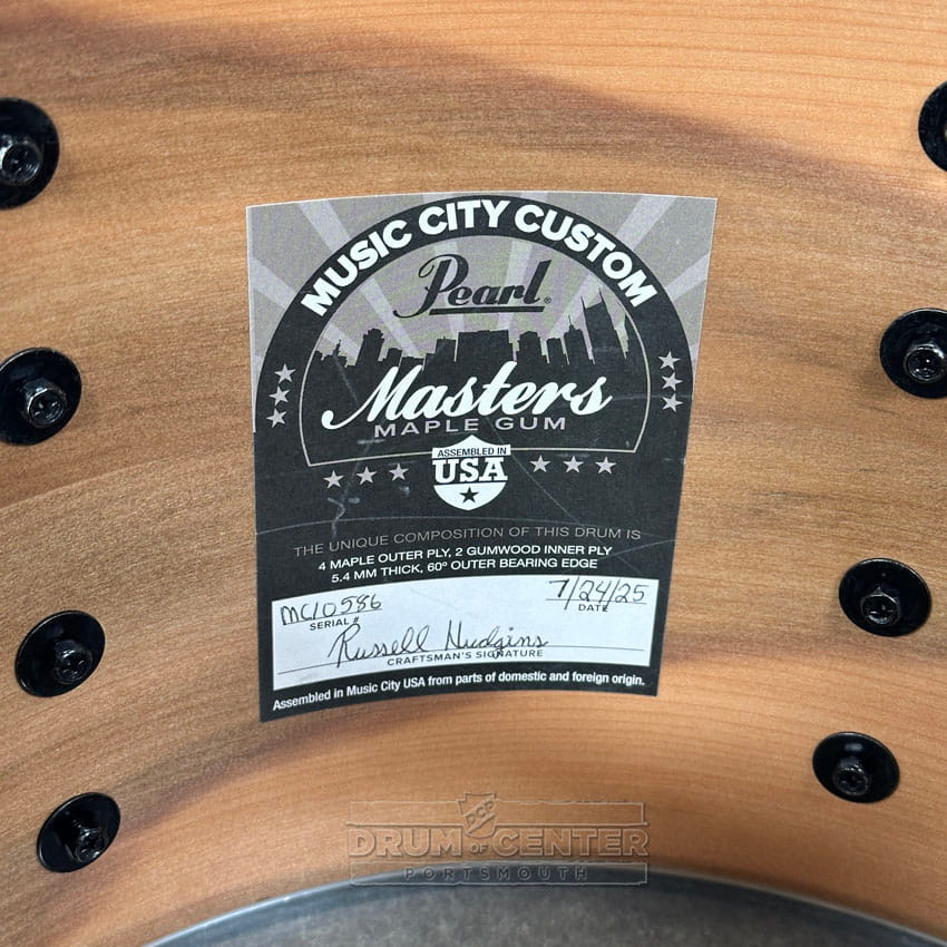 Pearl Masters Maple/Gum 3pc Drum Set 20/12/16 Diamond Glitter - Drum Center Of Portsmouth