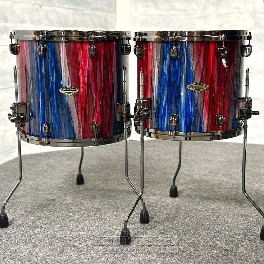 Tama Starclassic Limited Edition Walnut/Birch 5pc Drum Set Crimson Sapphire Cascade - Drum Center of Portsmouth