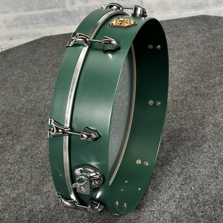 Used SJC Custom Gong Drum 20x4 Matte Green - Excellent - Drum Center Of Portsmouth
