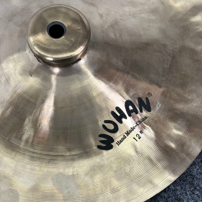 Used Wuhan China Cymbal 12 - Very Good - Drum Center Of Portsmouth