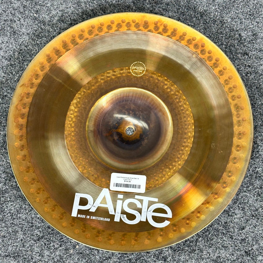 Used Paiste Rude Shred Bell 14 - Very Good - Drum Center Of Portsmouth