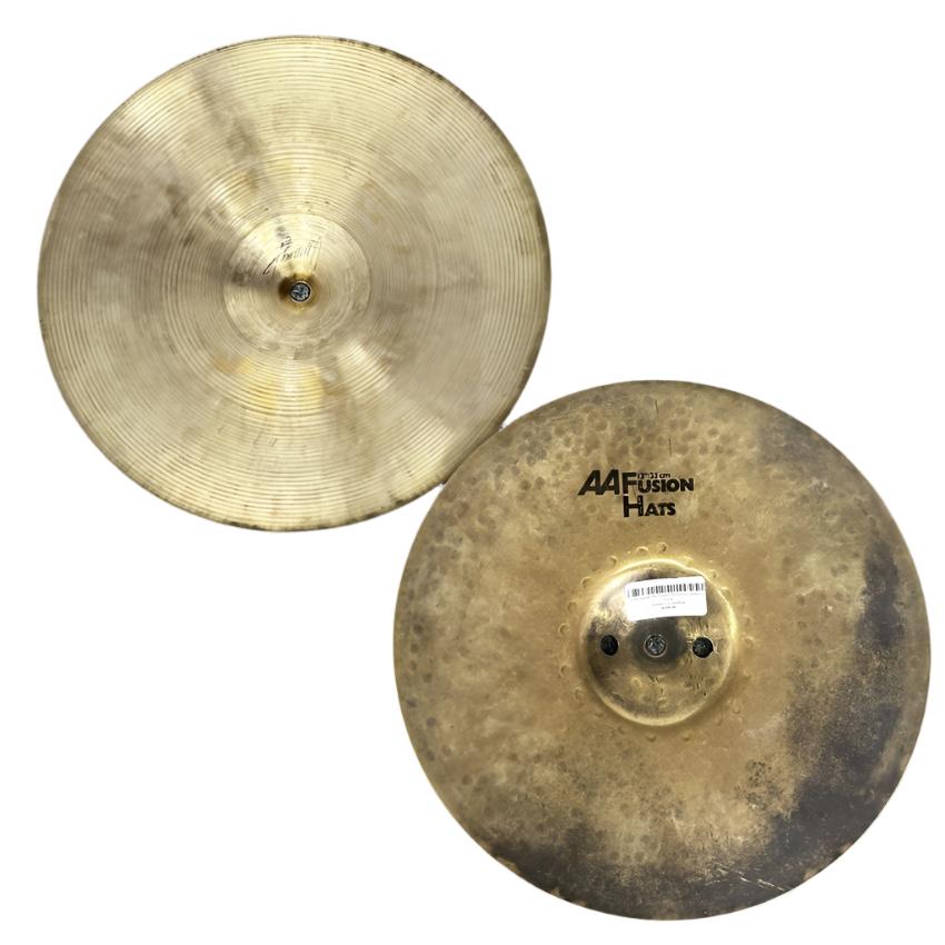 Used Sabian HH Fusion Hi Hat Cymbals 13" - Good - Drum Center Of Portsmouth