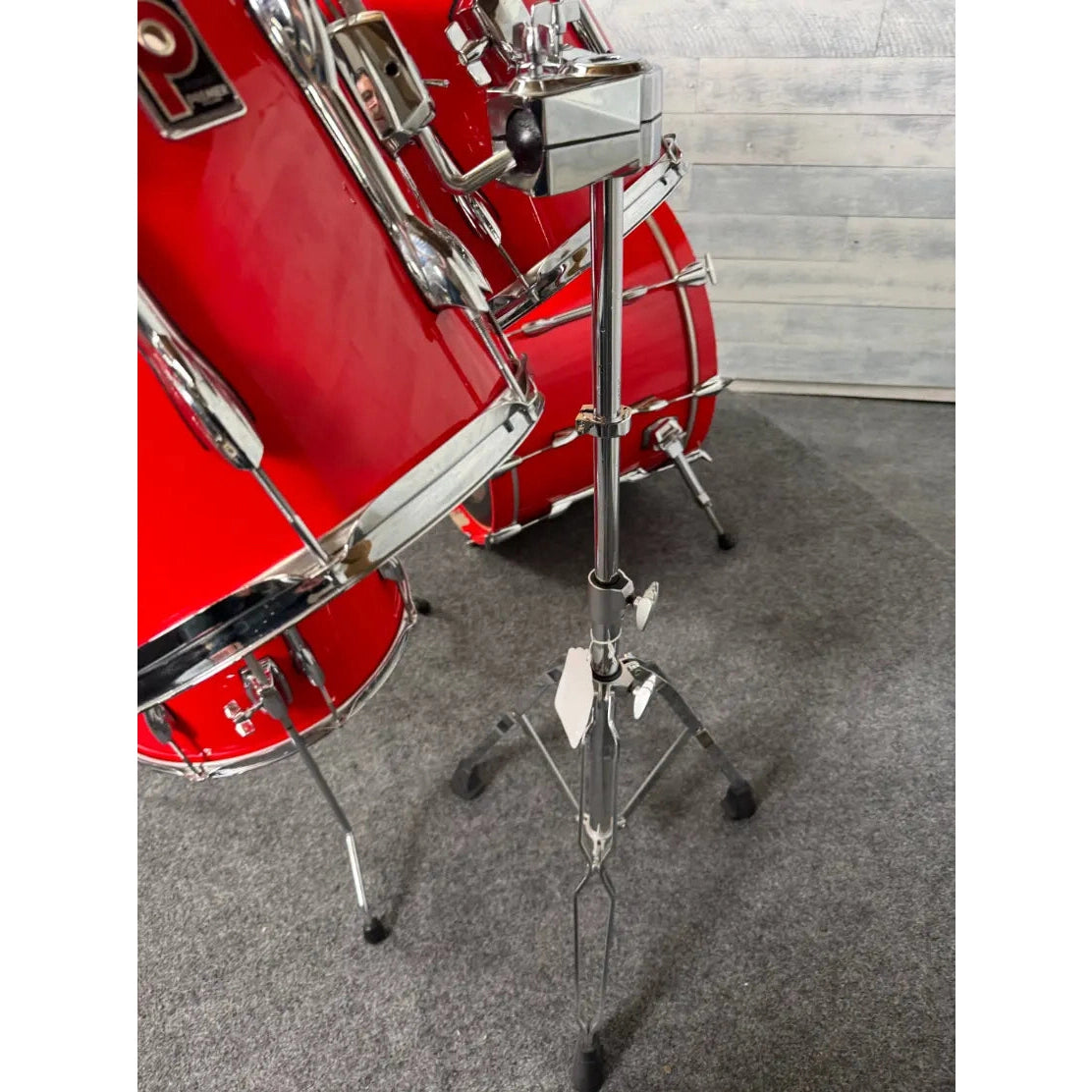 Vintage Premier Projector 6pc Drum Set Inferno Red - Good - Drum Center Of Portsmouth