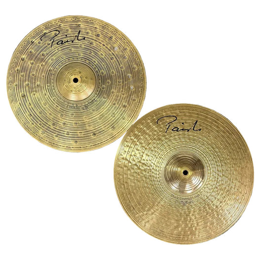 Used Paiste Signature Dark Energy Hi Hat Cymbals 14 - Good - Drum Center Of Portsmouth