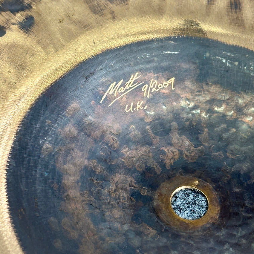 Used Matt Nolan Custom B8 Ride Cymbal 20 2594g - Good - Drum Center Of Portsmouth
