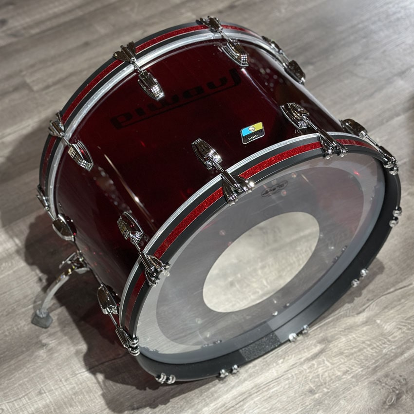 Used Ludwig Vistalite Pro Beat 3pc Drum Set Red - Very Good - Drum Center Of Portsmouth