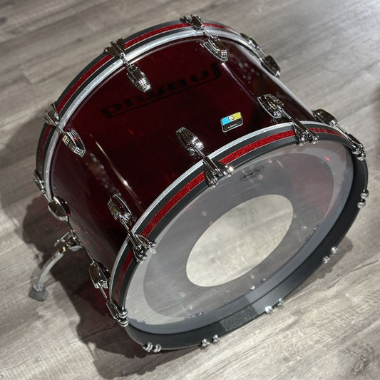 Used Ludwig Vistalite Pro Beat 3pc Drum Set Red - Very Good - Drum Center Of Portsmouth