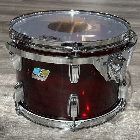 Used Ludwig Vistalite Pro Beat 3pc Drum Set Red - Very Good - Drum Center Of Portsmouth