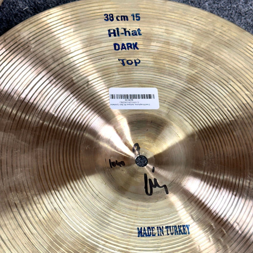 Used Bosphorus Antique Hi Hat Cymbals15 - Good - Drum Center Of Portsmouth