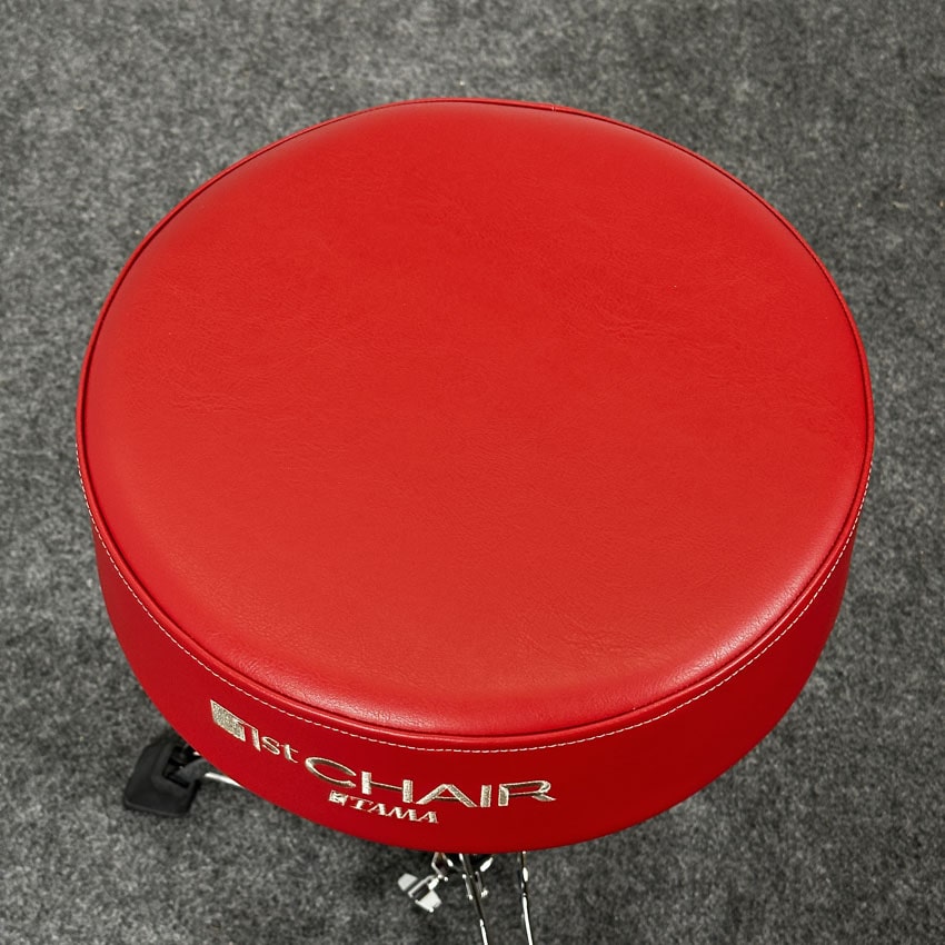 Tama HT830R 1st Chair Round Rider XL Drum Throne With Red seat DEMO MODEL - Drum Center Of Portsmouth