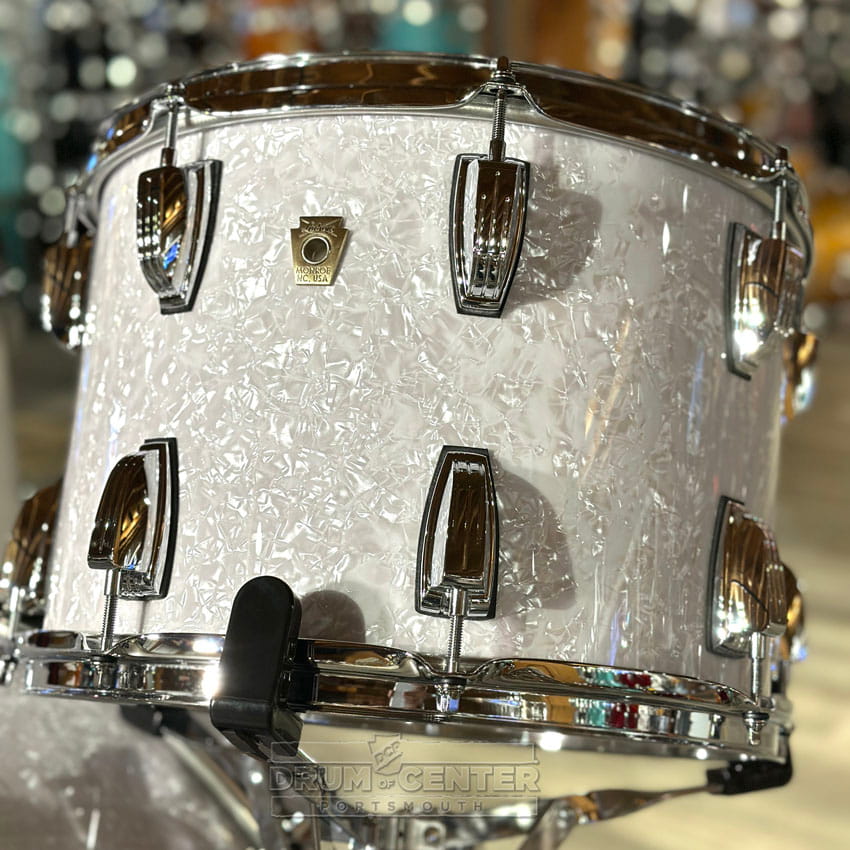 Ludwig Classic Maple 4pc Bonham Drum Set White Marine Pearl - Drum Center Of Portsmouth