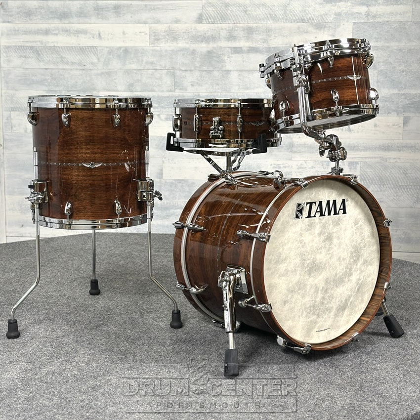 Tama Star Bubinga 4pc Bop Drum Set Natural Indian Laurel w/Inlay - Drum Center Of Portsmouth