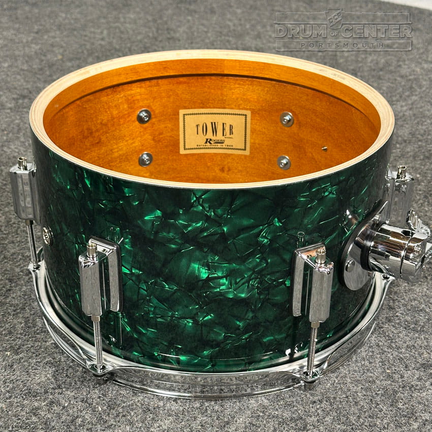 Rogers Tower 3pc Drum Set Green Marine Pearl 20/12/14 - Drum Center Of Portsmouth