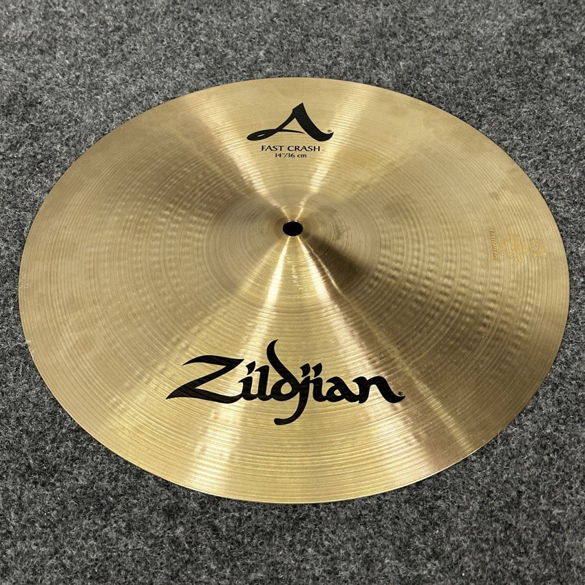 Used Zildjian A Fast Crash Cymbal 14" - Very Good - Drum Center Of Portsmouth