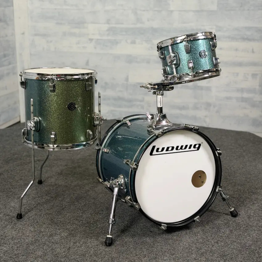 Used Ludwig Breakbeats 3pc Drum Set - Good - Drum Center Of Portsmouth