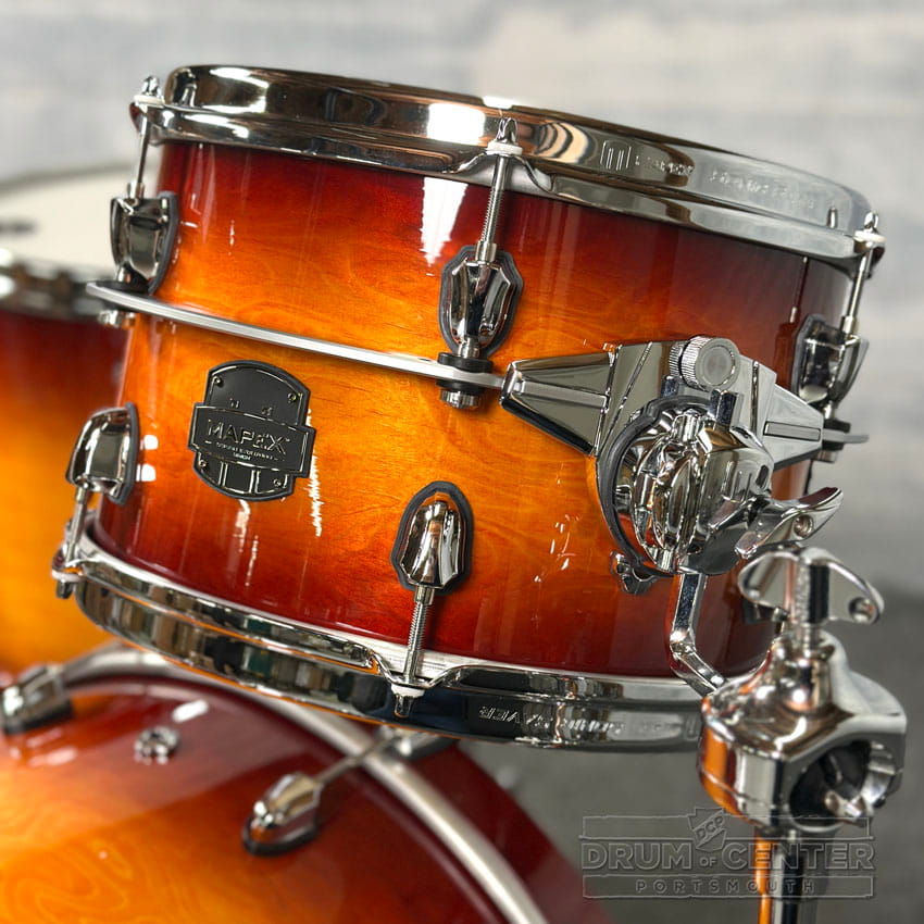 Mapex Saturn Evolution Hybrid Organic Rock 3 Pc Drum Set w/o Snare 22/12/16 Exotic Sunburst - Drum Center Of Portsmouth