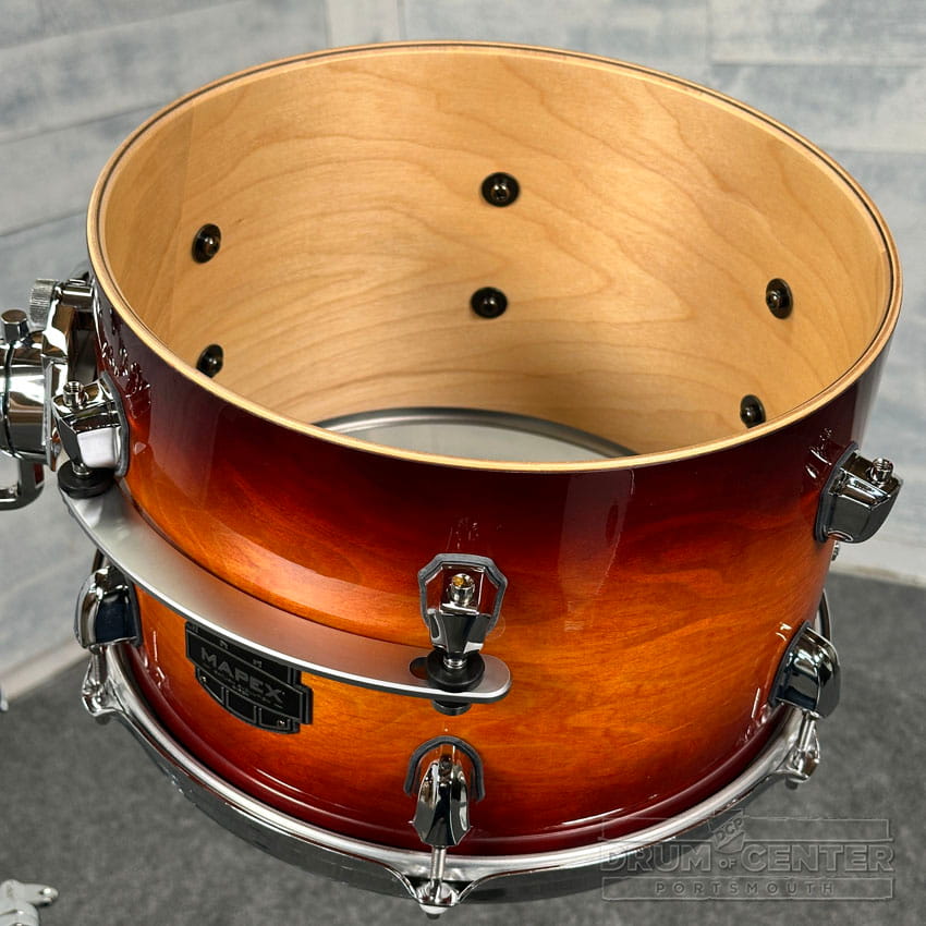 Mapex Saturn Evolution Hybrid Organic Rock 3 Pc Drum Set w/o Snare 22/12/16 Exotic Sunburst - Drum Center Of Portsmouth