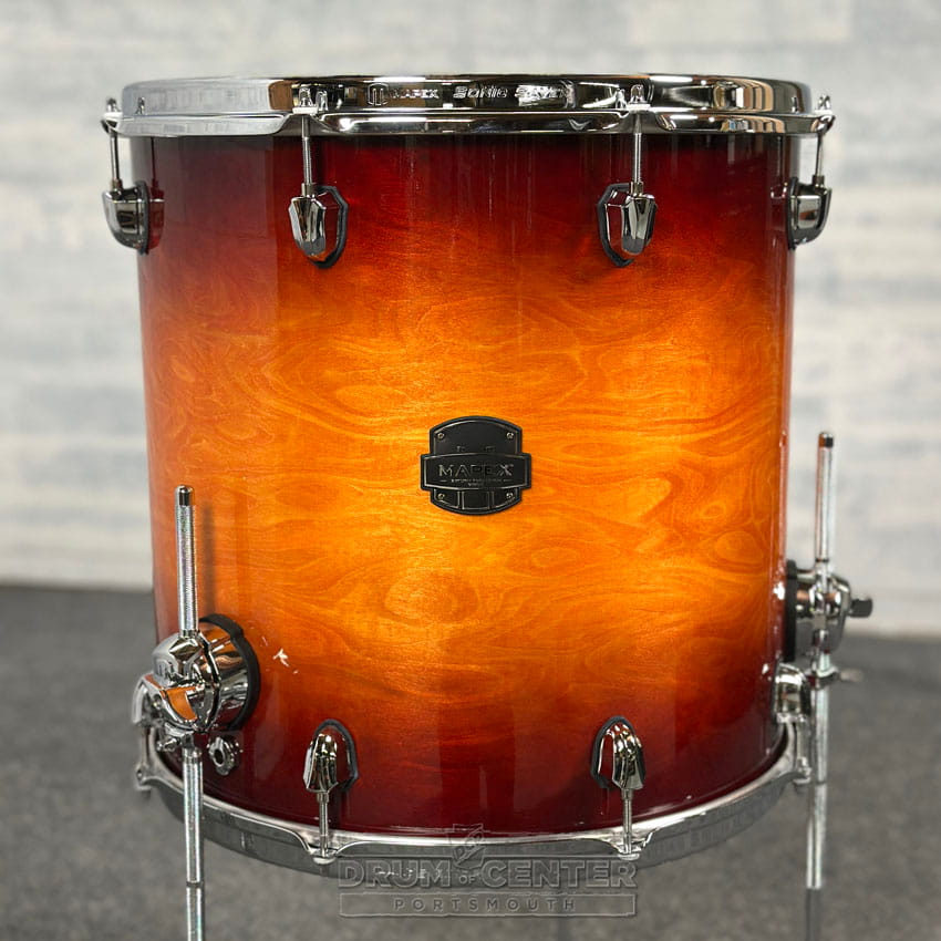Mapex Saturn Evolution Hybrid Organic Rock 3 Pc Drum Set w/o Snare 22/12/16 Exotic Sunburst - Drum Center Of Portsmouth