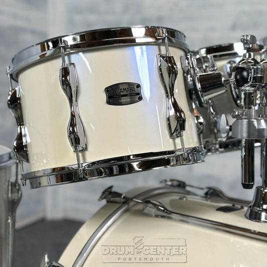 Yamaha Recording Custom 5pc Drum Set 22/10/12/14/16 Polar White - Drum Center Of Portsmouth