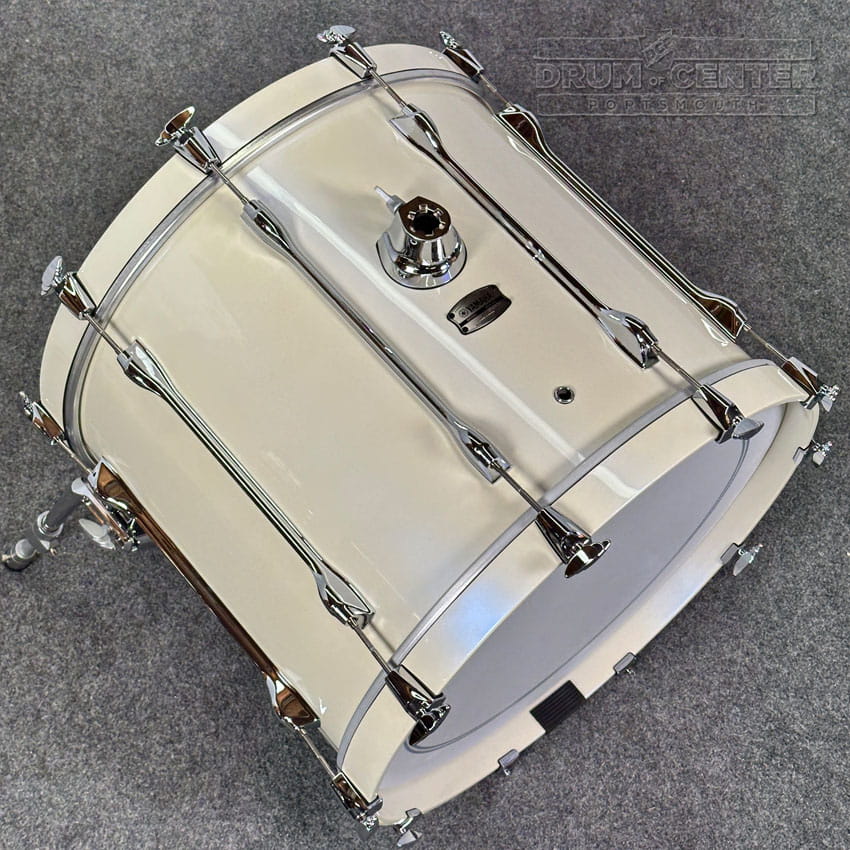 Yamaha Recording Custom 4pc Drum Set 22/10/12/16 Polar White - Drum Center Of Portsmouth