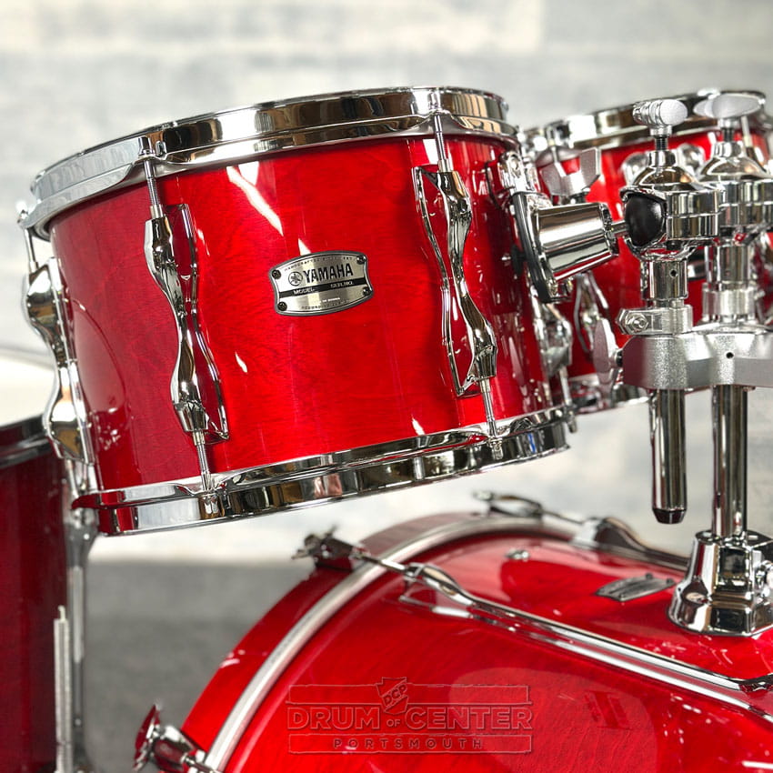 Yamaha Recording Custom 5pc Drum Set 22/10/12/14/16 Red Autumn - Drum Center Of Portsmouth