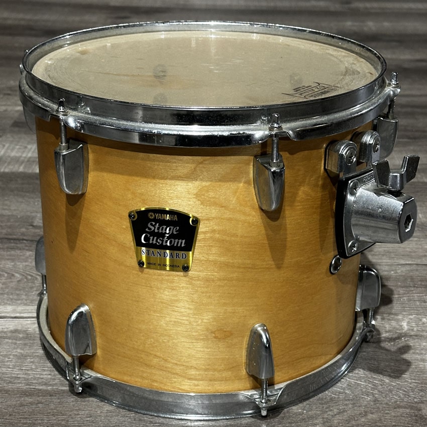 Used Yamaha Stage Custom Birch Standard 4pc Satin Natural - Good - Drum Center Of Portsmouth