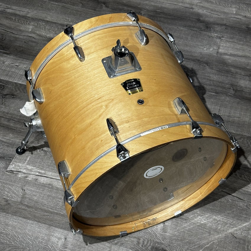 Used Yamaha Stage Custom Birch Standard 4pc Satin Natural - Good - Drum Center Of Portsmouth