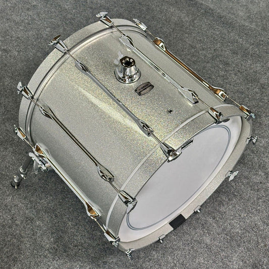 Yamaha Recording Custom 4pc Drum Set 22/10/12/16 Silver Sparkle - Drum Center Of Portsmouth