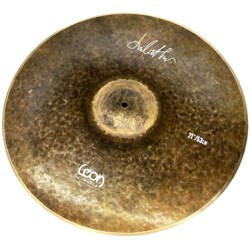 Used Leon Dark Ride Cymbal 21" 2270 grams - Good - Drum Center Of Portsmouth