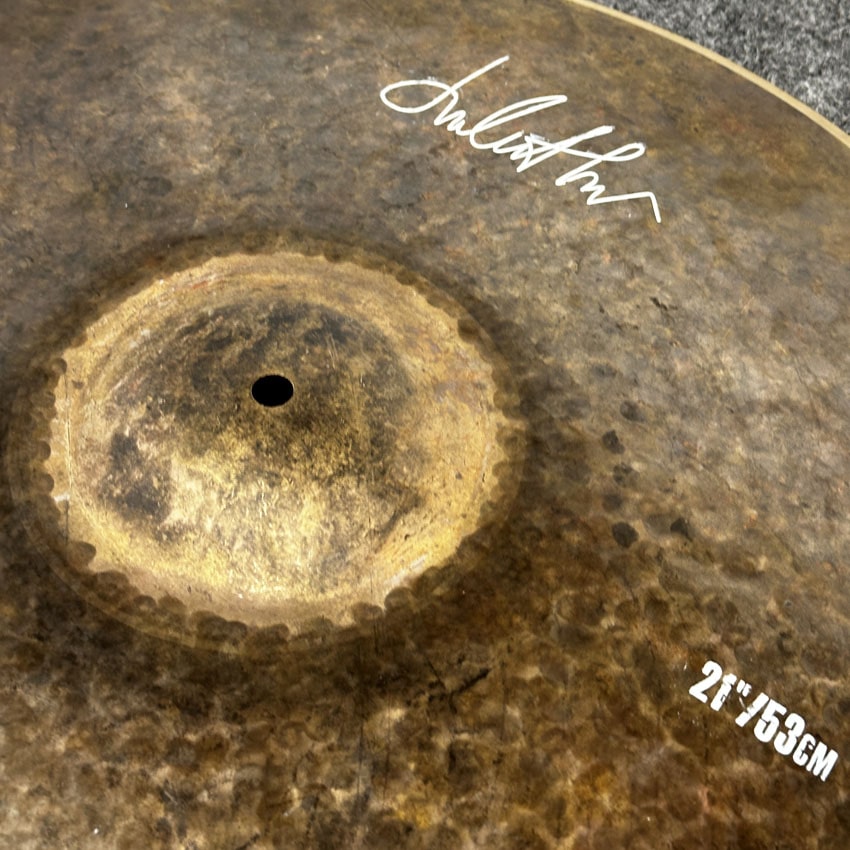 Used Leon Dark Ride Cymbal 21" 2270 grams - Good - Drum Center Of Portsmouth