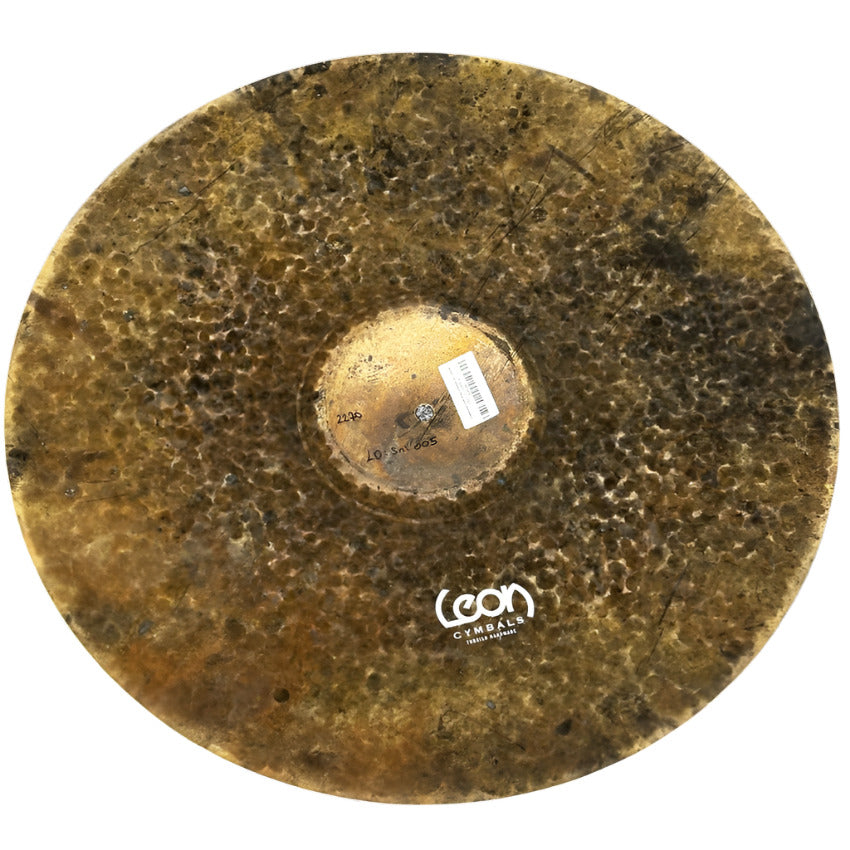 Used Leon Dark Ride Cymbal 21" 2270 grams - Good - Drum Center Of Portsmouth