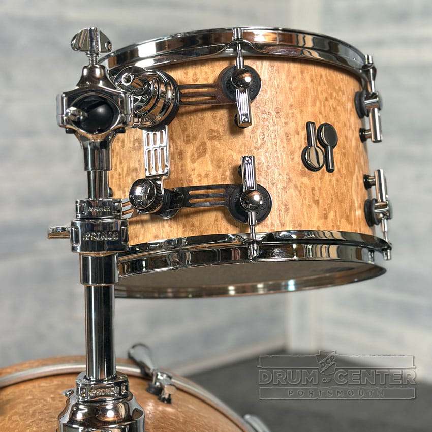 Sonor SQ2 Maple/Birch 4pc Drum Set Birdseye Amber Semi Gloss - Drum Center Of Portsmouth