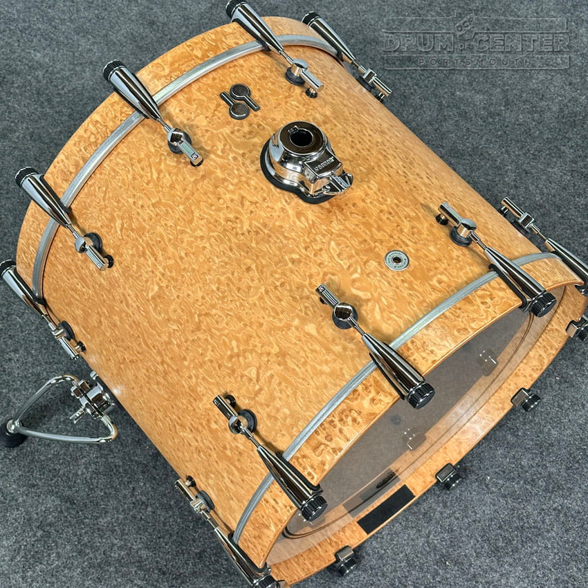 Sonor SQ2 Maple/Birch 4pc Drum Set Birdseye Amber Semi Gloss - Drum Center Of Portsmouth