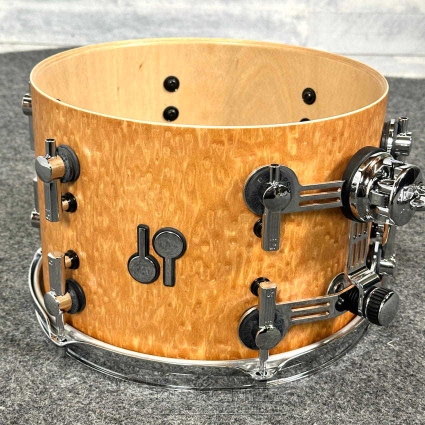 Sonor SQ2 Maple/Birch 4pc Drum Set Birdseye Amber Semi Gloss - Drum Center Of Portsmouth
