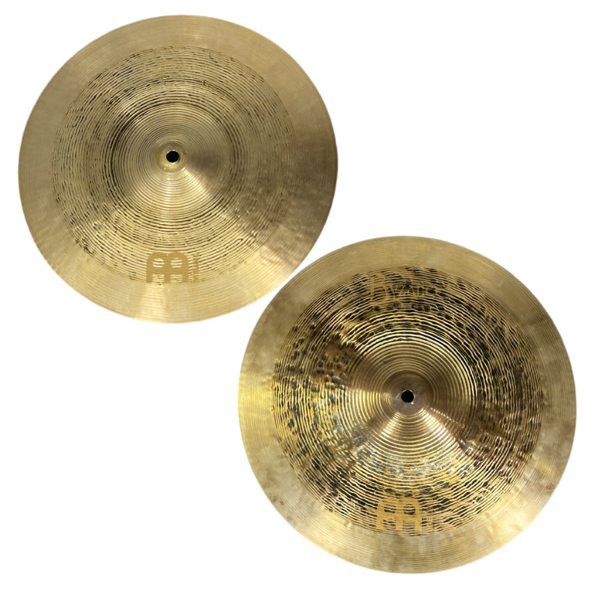 Used Meinl Byzance Tradition Hi Hat Cymbals 14" - Good - Drum Center Of Portsmouth