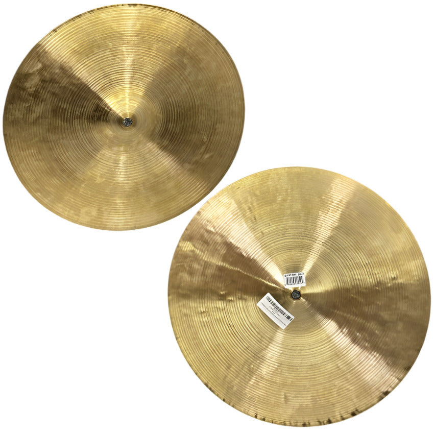 Used Meinl Byzance Tradition Hi Hat Cymbals 14" - Good - Drum Center Of Portsmouth