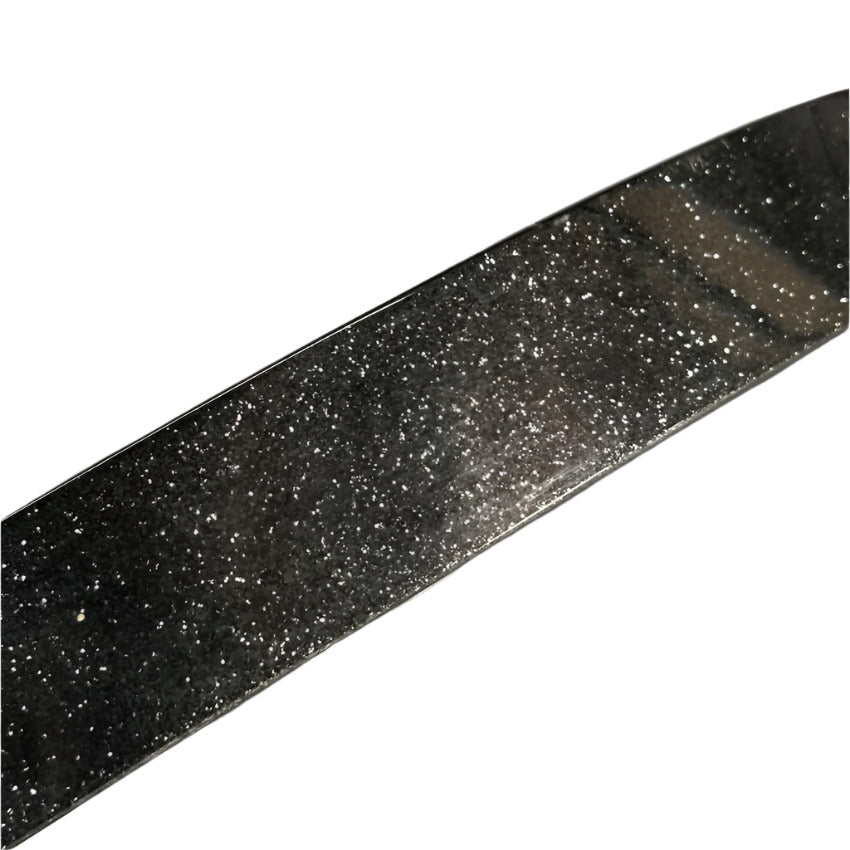 Used Yamaha Bass Drum Hoop Pair 20" Black Sparkle - Like New - Drum Center Of Portsmouth