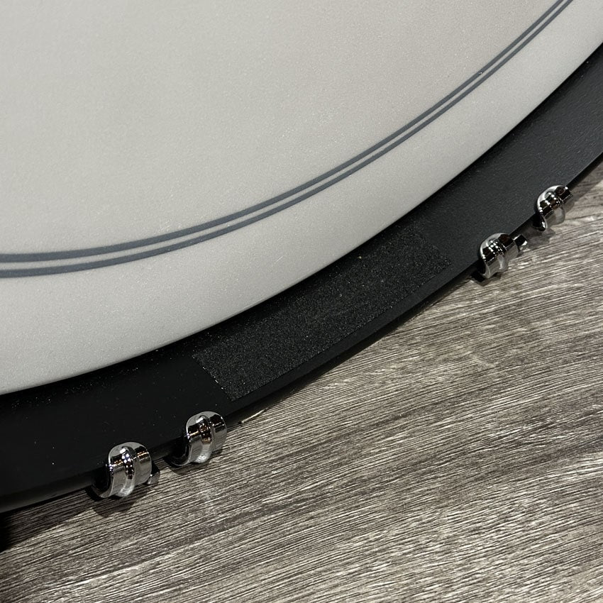 Used Ludwig Classic Maple 3pc Drum Set Digital Black Sparkle - Excellent - Drum Center Of Portsmouth