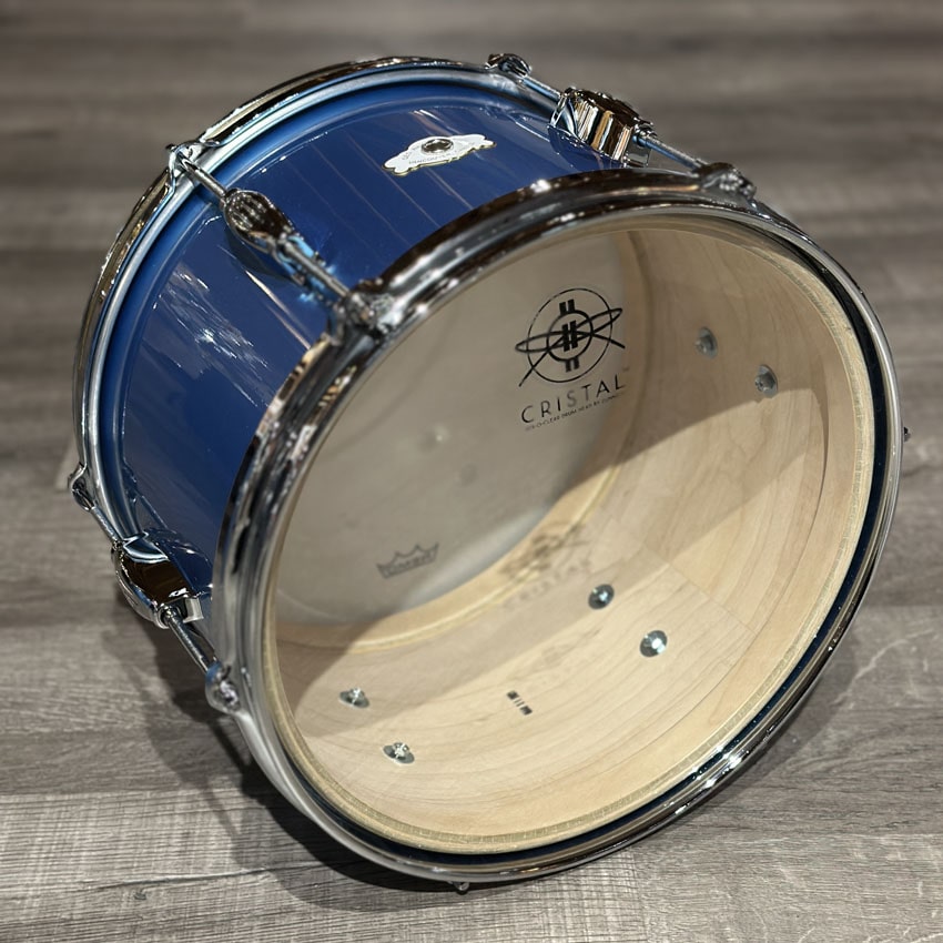Used George Way Studio Tuxedo 3pc Drum Set Million Dollar Baby Blue - Drum Center Of Portsmouth