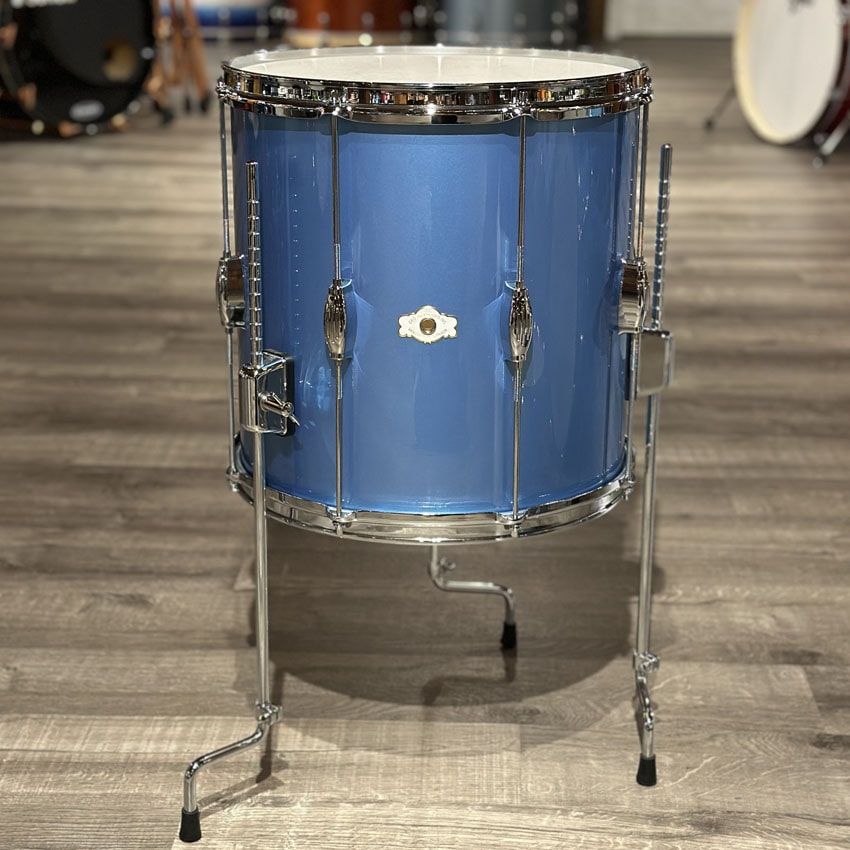 Used George Way Studio Tuxedo 3pc Drum Set Million Dollar Baby Blue - Drum Center Of Portsmouth