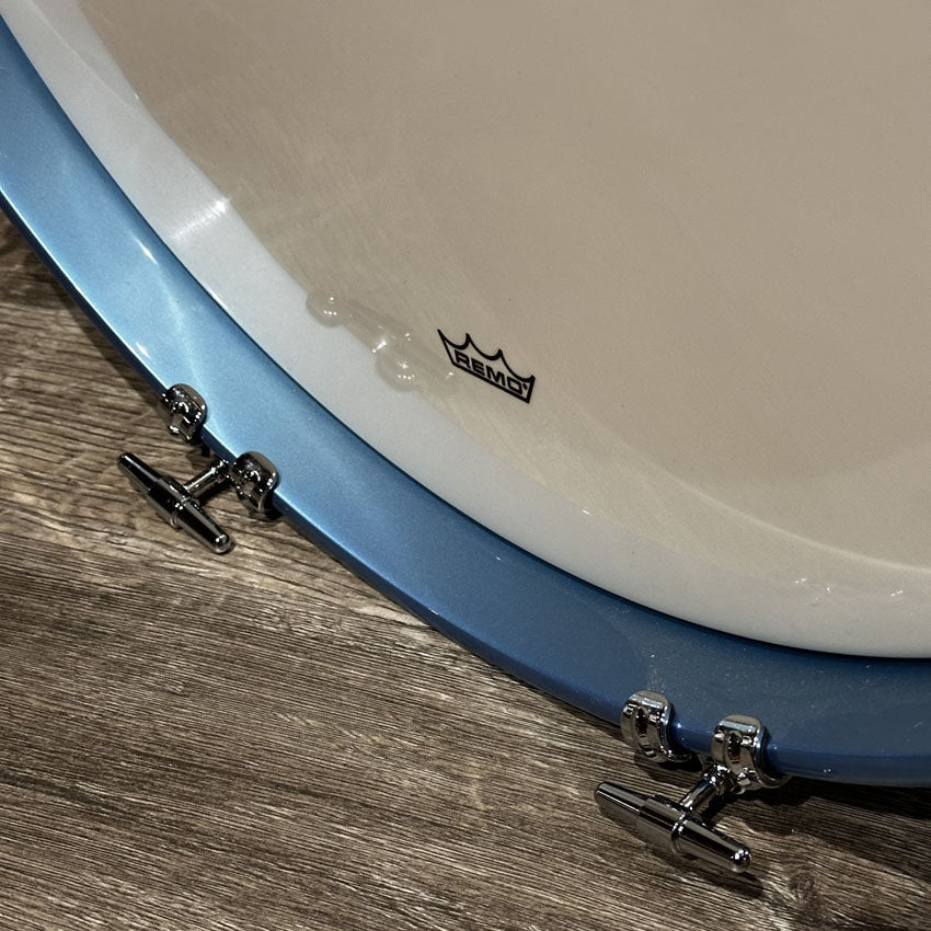 Used George Way Studio Tuxedo 3pc Drum Set Million Dollar Baby Blue - Drum Center Of Portsmouth