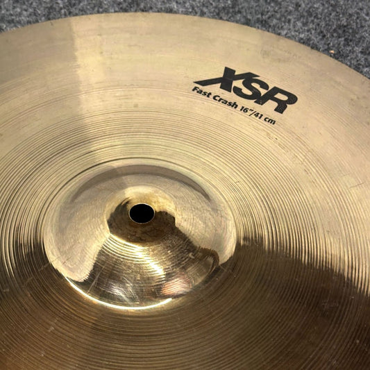 Used Sabian XSR Fast Crash Cymbal 16" - Good - Drum Center Of Portsmouth