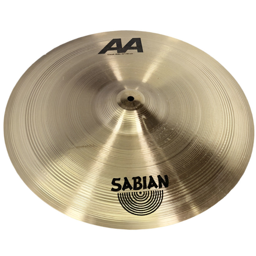 Used Sabian AA Crash Ride Cymbal 20" 2175 grams - Very Good - Drum Center Of Portsmouth