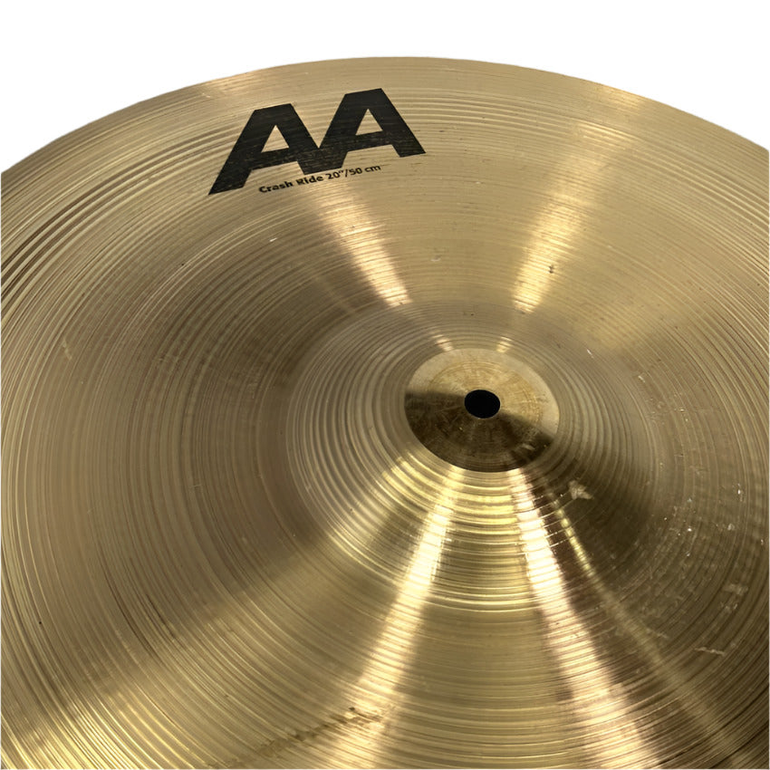 Used Sabian AA Crash Ride Cymbal 20" 2175 grams - Very Good - Drum Center Of Portsmouth