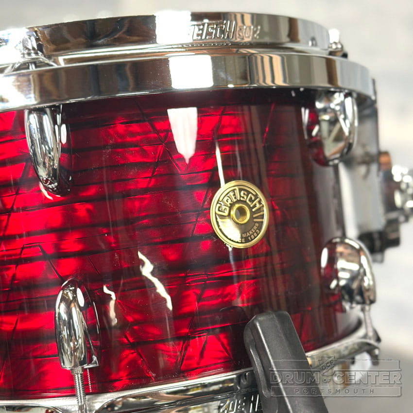 Gretsch Broadkaster 3pc Drum Set 22/12/16 Ruby Red Pearl - Drum Center Of Portsmouth