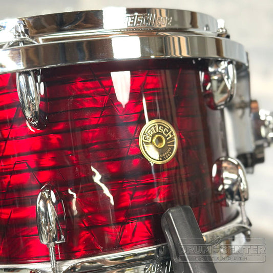 Gretsch Broadkaster 3pc Drum Set 22/12/16 Ruby Red Pearl - Drum Center Of Portsmouth