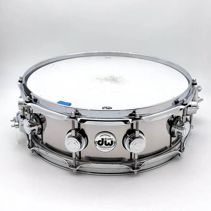 Used DW Collectors Stainless Steel Snare Drum 14x4.5 - Very Good - Drum Center Of Portsmouth
