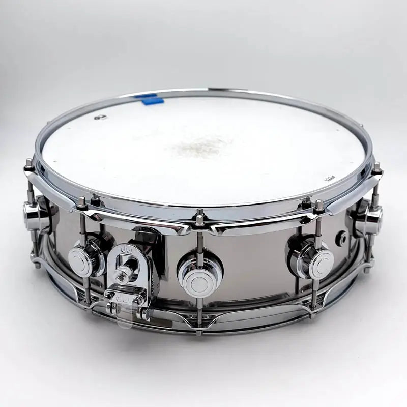 Used DW Collectors Stainless Steel Snare Drum 14x4.5 - Very Good - Drum Center Of Portsmouth