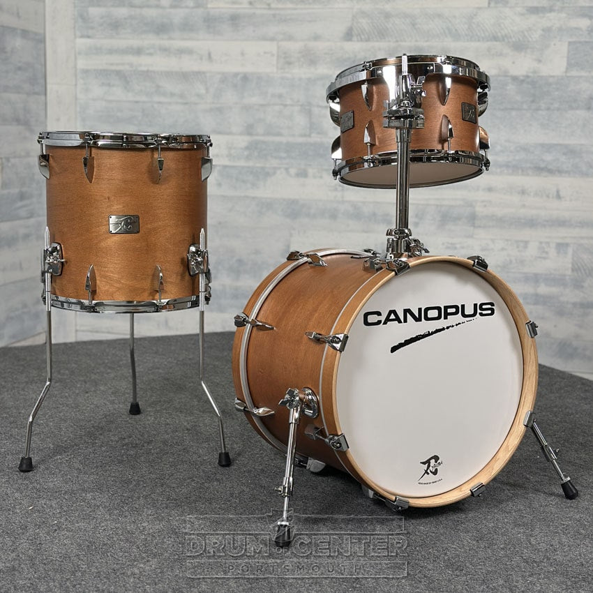 Canopus Yaiba 3pc Bop Drum Set Antique Natural Matte Lacquer - Drum Center Of Portsmouth
